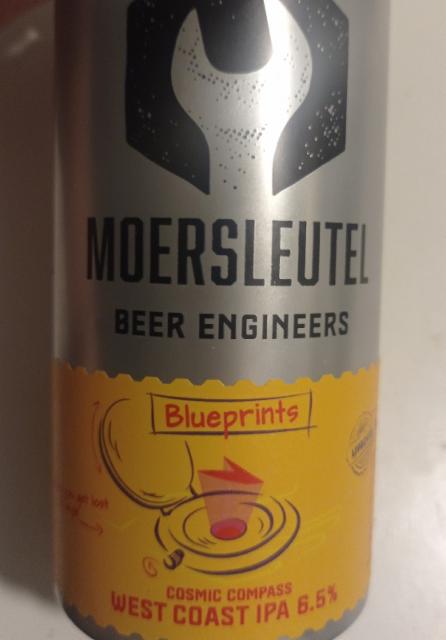 Blueprints - Cosmic Compass 6.5%, Brouwerij De Moersleutel, Netherlands