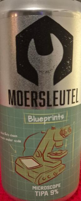 blueprints - microscope 9.0%, Brouwerij De Moersleutel, Netherlands