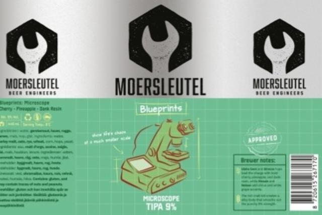 Blueprints - Microscope 9.0%, Brouwerij De Moersleutel, Netherlands