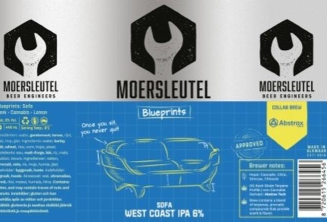 Blueprints - Sofa 6.0%, Brouwerij De Moersleutel, Netherlands