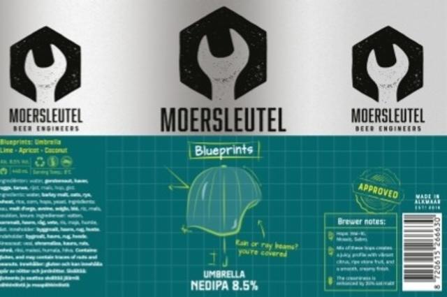 Blueprints - Umbrella 8.5%, Brouwerij De Moersleutel, Netherlands
