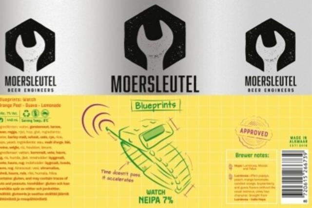 Blueprints - Watch 7.0%, Brouwerij De Moersleutel, Netherlands
