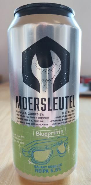 Blueprints: Galaxy Goggles 5.5%, Brouwerij De Moersleutel, Netherlands