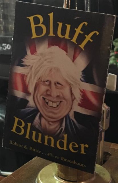 Bluff & Blunder 4.0%, J.W. Lees Brewery, England
