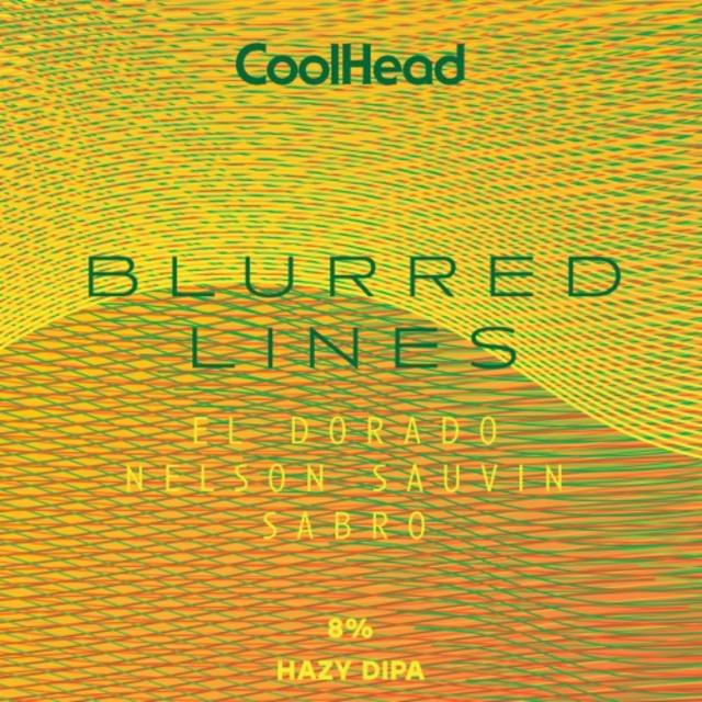 Blurred Lines: El Dorado Nelson Sauvin Sabro 8.0%, CoolHead Brew, Finland