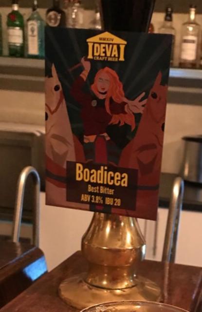 Boadicea 3.8%, Deva Craft Beer, England