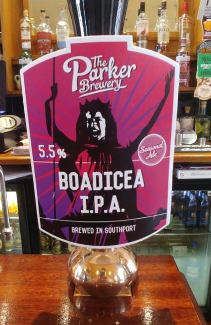 Boadicea I.P.A. 5.5%, The Parker Brewery, England