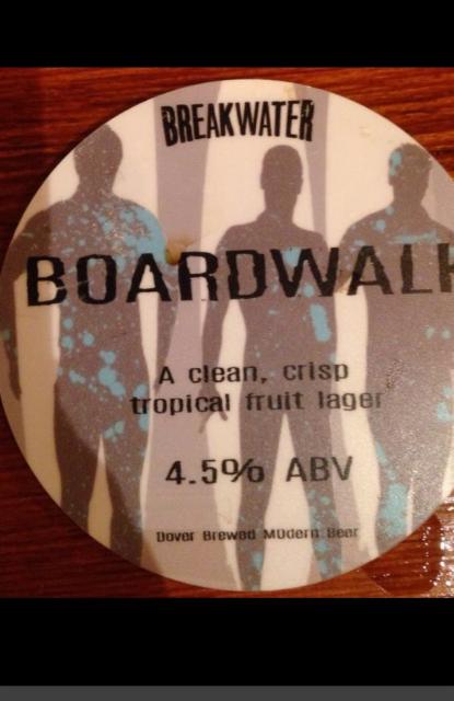 Boardwalk 4.5%, Breakwater Brewery, England