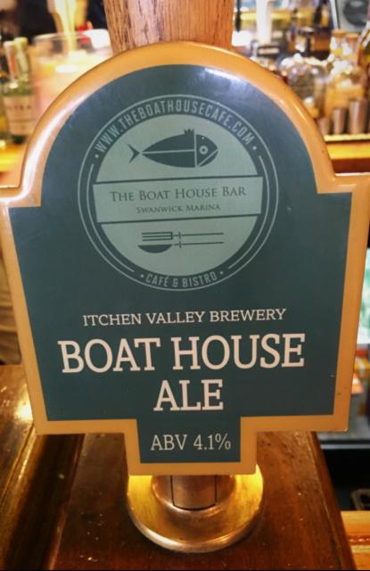 Boat House Ale 4.1%, Itchen Valley Brewery, England