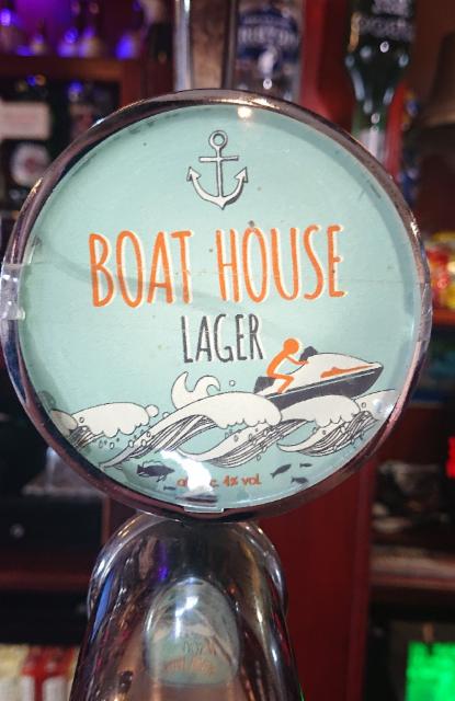 Boat House Lager 4.0%, Greene King, England