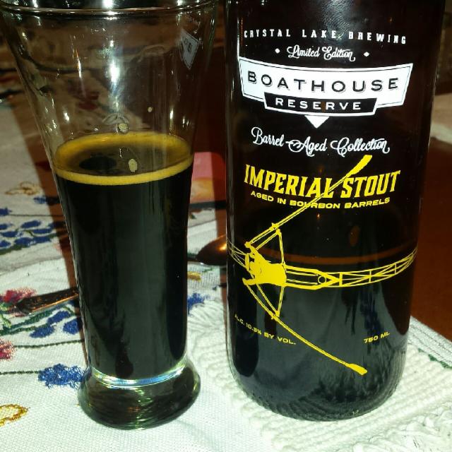 Boathouse Reserve Barrel Aged Collection Imperial Stout 10.3%, Crystal Lake Brewing, United States