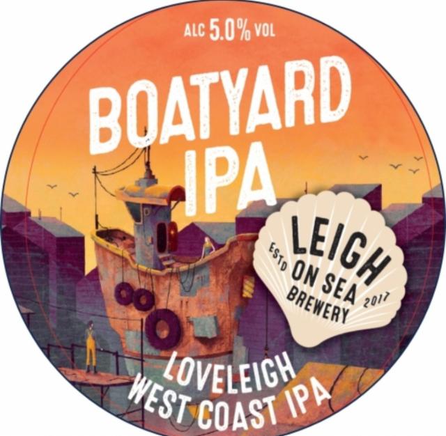Boatyard IPA 5.0%, Leigh on Sea Brewery, England