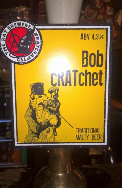 Bob CRATchet 4.3%, The Rat Brewery, England