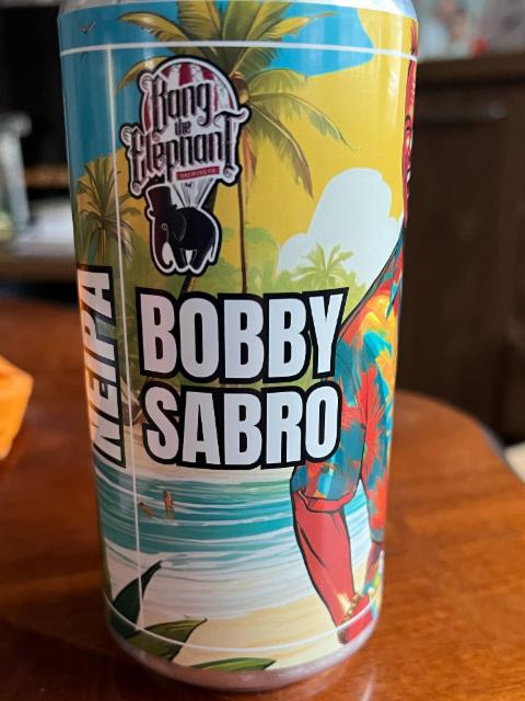 Bobby Sabro 6.2%, Bang The Elephant Brewing co, England