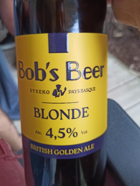 Blonde British Golden Ale 4.5%, Etxeko Bob's Beer, France