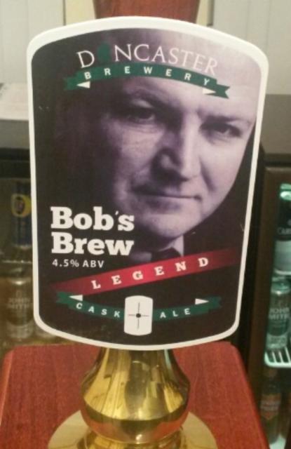 Bob's Brew 4.5%, Doncaster Brewery, England