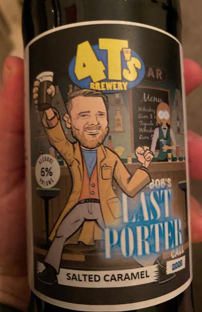 Bob's Last Porter Salted Caramel 6.0%, 4T's Brewery, England