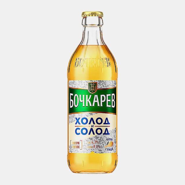 Bochkarev Holod i Solod / Бочкарев Холод и Солод 4.1%, Объединенные пивоварни - Холдинг, Russia