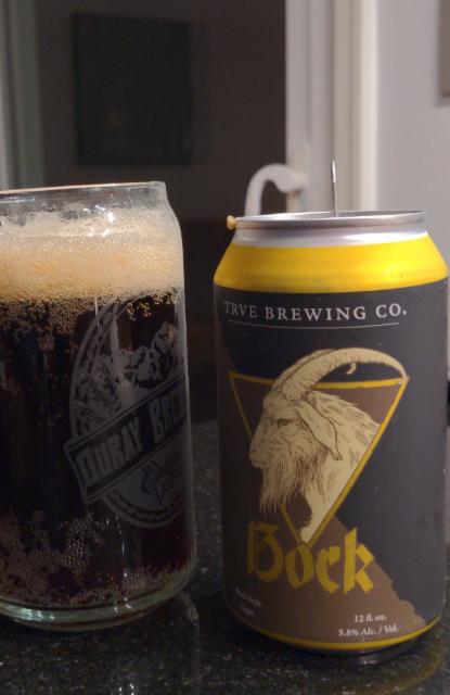 Bock 5.8%, TRVE Brewing, United States