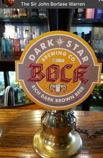 Bock 5.4%, Dark Star Brewing Co, England
