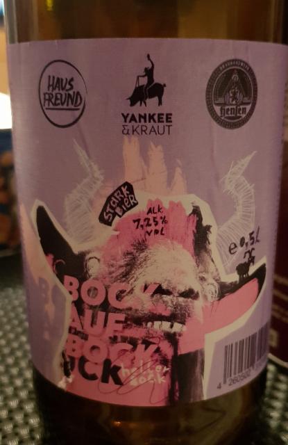 Bock auf Bock 7.2%, Yankee & Kraut, Germany