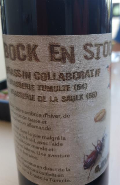 Bock En Stock 6.8%, Brasserie Tumulte, France