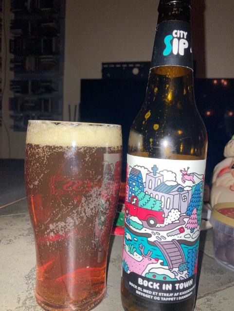 Bock In Town 5.3%, Skanderborg Bryghus, Denmark