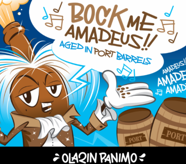 Bock Me Amadeus!! Aged in Port Barrels (2023) 9.4%, Olarin Panimo, Finland