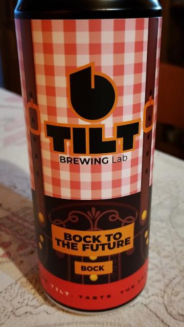 bock to the future 6.0%, TILT brewing lab, Italy