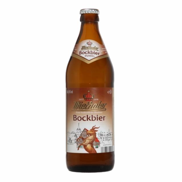 Bockbier Dunkel 6.4%, Brauerei Wiethaler, Germany