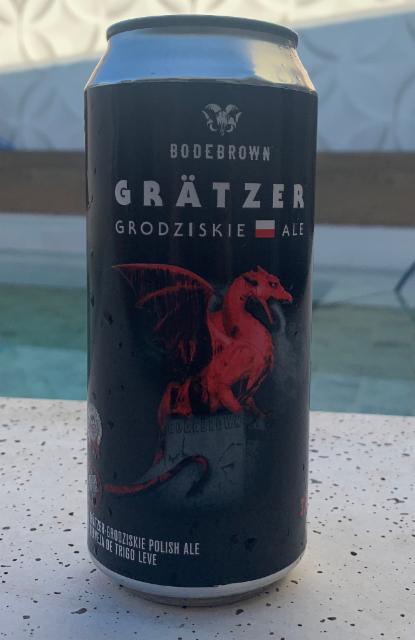 Bodebrown Grätzer Grodziskie Ale 3.4%, Cervejaria Bodebrown, Brazil