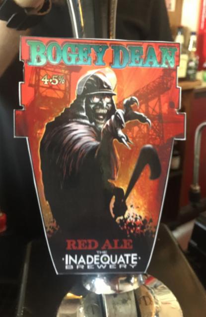Bogey Dean 4.5%, The Inadequate Brewery, England