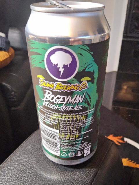Bogeyman kälsch-style ale, Salama Brewing Company