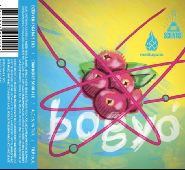 Bogyó 5.5%, Malduguns, Latvia