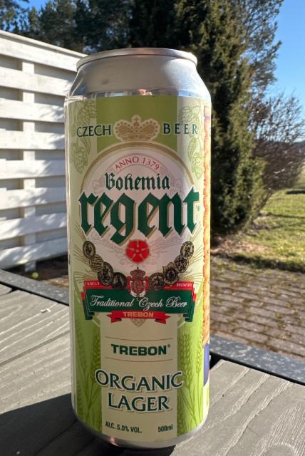 Trebon Organic Lager, Bohemia Regent