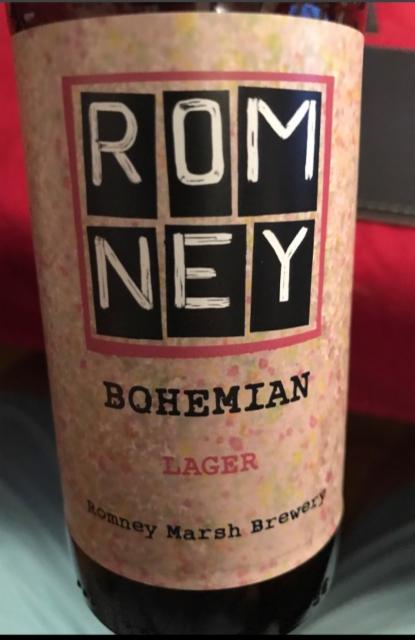Bohemian 4.7%, Romney Marsh Brewery, England