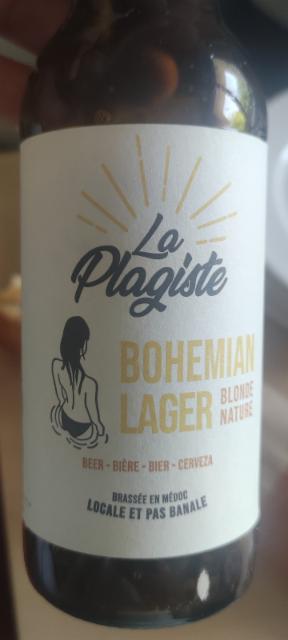bohemian lager 4.0%, La Plagiste, France