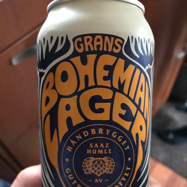 Grans Bohemian Lager 4.7%, Grans Bryggeri, Norway
