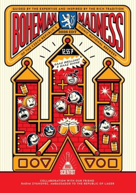Bohemian Madness 2026 EDT 4.9%, Mad Scientist, Hungary