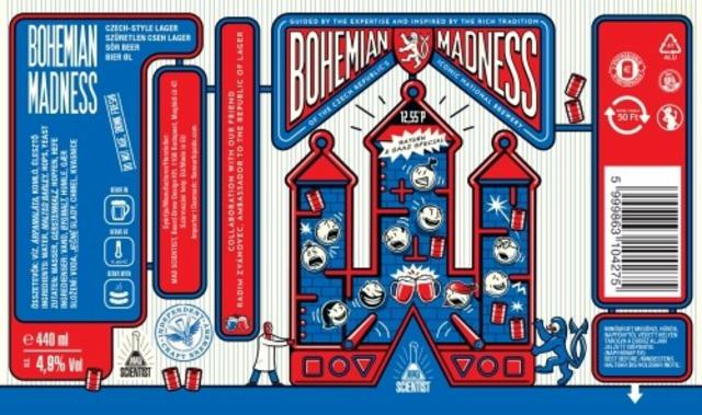 Bohemian Madness 4.9%, Mad Scientist, Hungary