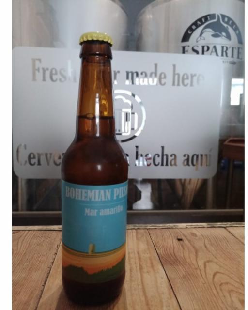 bohemian pilsner 4.9%, Microcerveceria Esparte, Spain