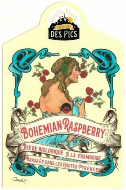 Bohemian Raspberry 4.8%, Brasserie Des Pics - La Nestoise, France