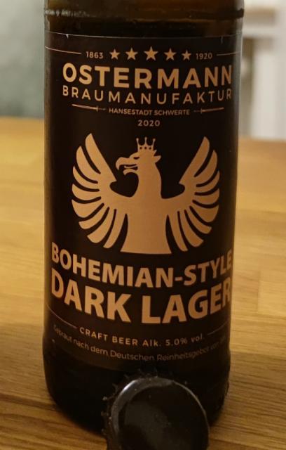 Bohemian Style Dark Lager 5.0%, Ostermann Braumanufaktur, Germany