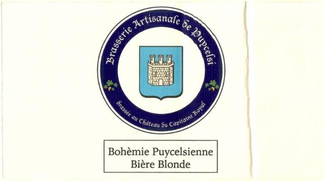 Bohèmie Puycelsienne 4.7%, Brasserie Artisanale De Puycelsi [Closed], France
