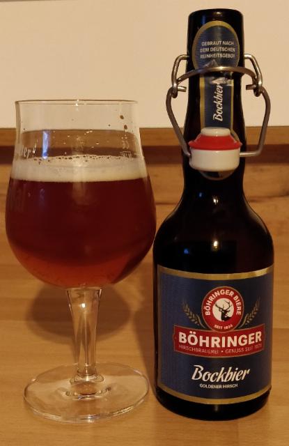 Böhringer Bockbier 6.9%, Hirschbrauerei Schilling KG, Germany