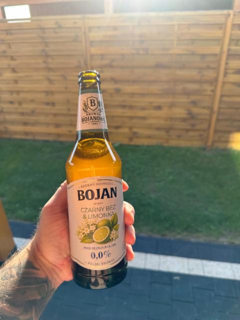 Bojan czarny bez & limonka 0.0%, Browar Bojanowo, Poland
