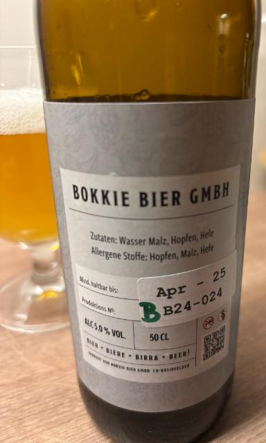 Bokkie Spez 5.0%, Bokkie Bier GmbH, Switzerland