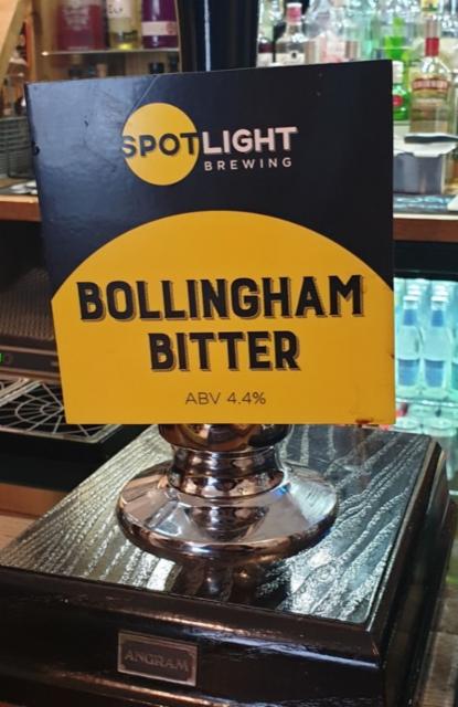 Bollingham Bitter 4.4%, Spotlight Brewing Co, England