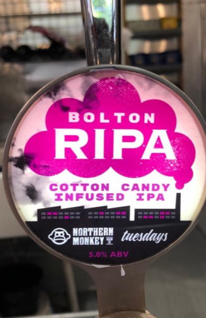 Bolton RIPA 5.0%, Northern Monkey Brew Co., England