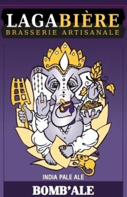 Bomb'Ale 6.0%, Lagabière Brasserie Artisanale, Canada